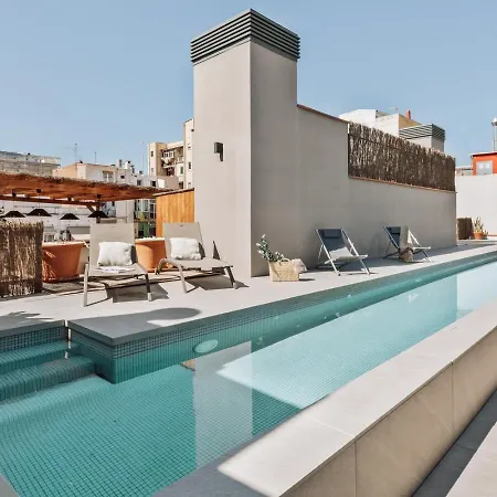 Kasba - 1 Bedroom, A Pool And Terrace In Gracia *